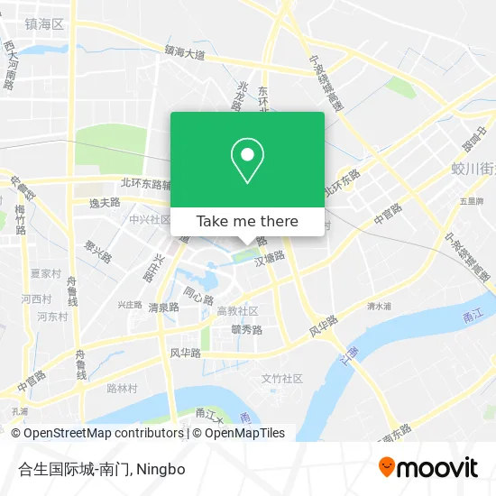 合生国际城-南门 map