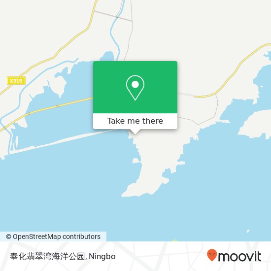 奉化翡翠湾海洋公园 map