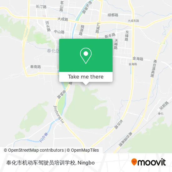 奉化市机动车驾驶员培训学校 map