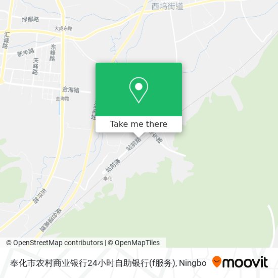 奉化市农村商业银行24小时自助银行(f服务) map