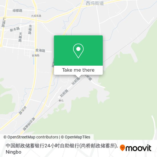 中国邮政储蓄银行24小时自助银行(尚桥邮政储蓄所) map