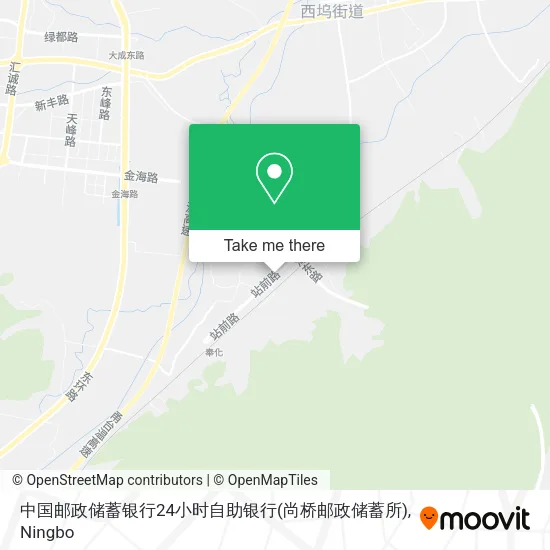 中国邮政储蓄银行24小时自助银行(尚桥邮政储蓄所) map