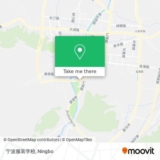 宁波服装学校 map