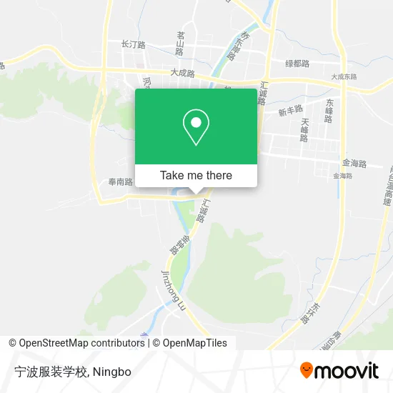 宁波服装学校 map