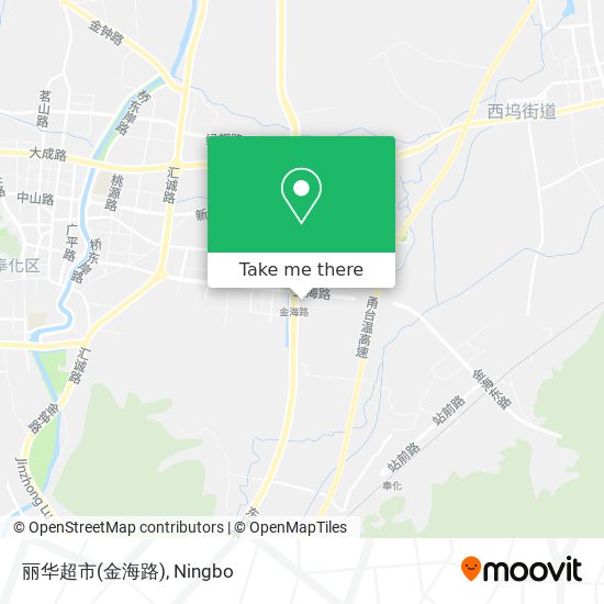 丽华超市(金海路) map