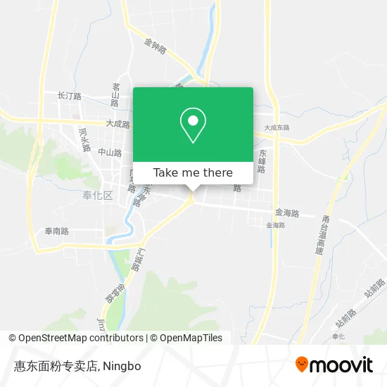 惠东面粉专卖店 map