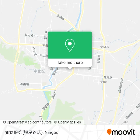 姐妹服饰(福星路店) map