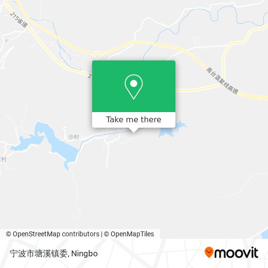宁波市塘溪镇委 map