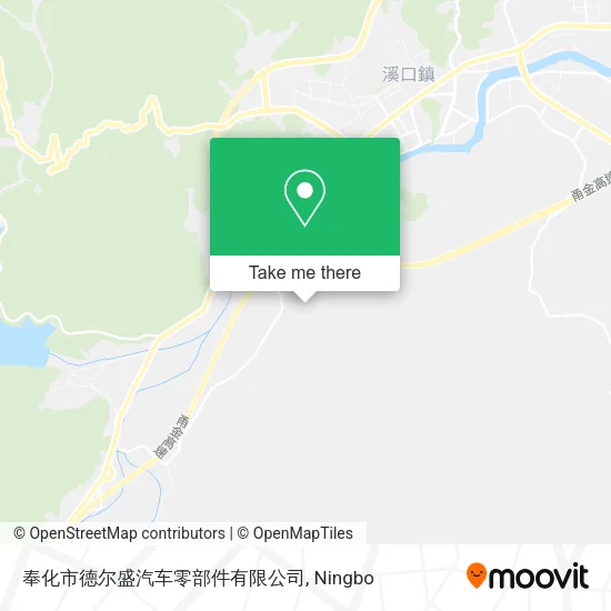 奉化市德尔盛汽车零部件有限公司 map