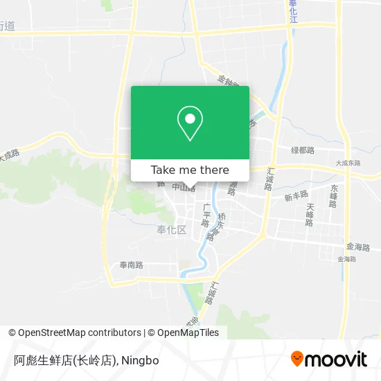 阿彪生鲜店(长岭店) map