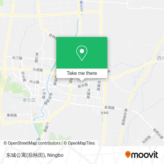 东城公寓(后秧田) map