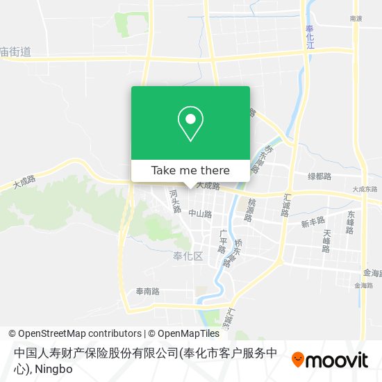 中国人寿财产保险股份有限公司(奉化市客户服务中心) map