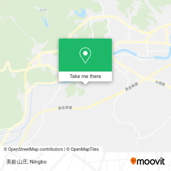 美龄山庄 map