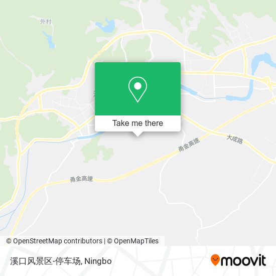 溪口风景区-停车场 map