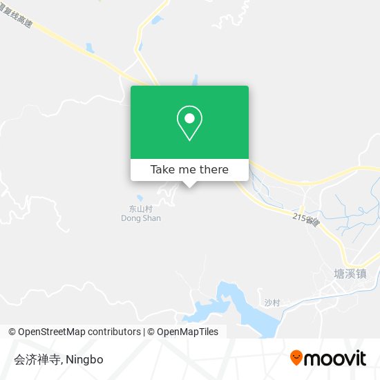 会济禅寺 map