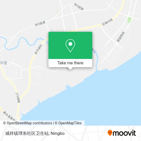咸祥镇球东社区卫生站 map