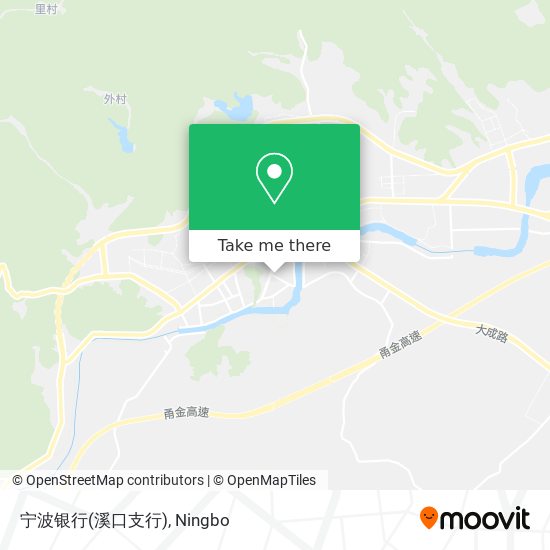 宁波银行(溪口支行) map
