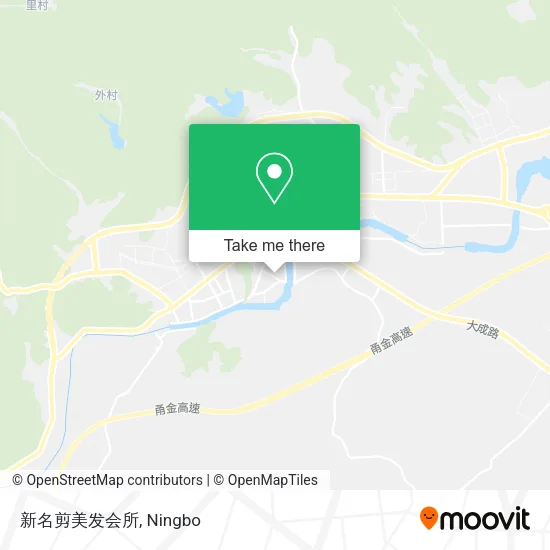 新名剪美发会所 map