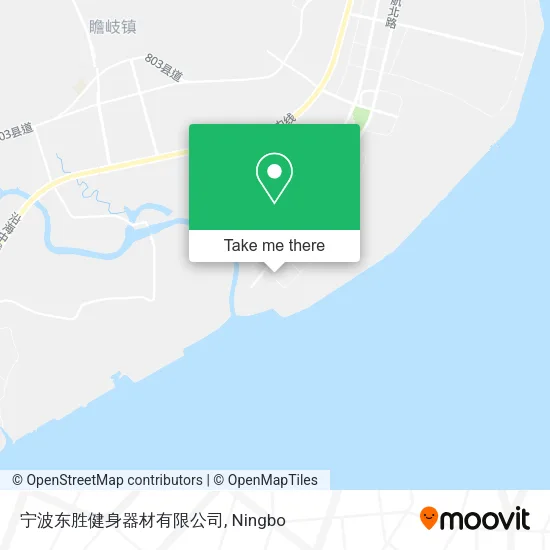 宁波东胜健身器材有限公司 map