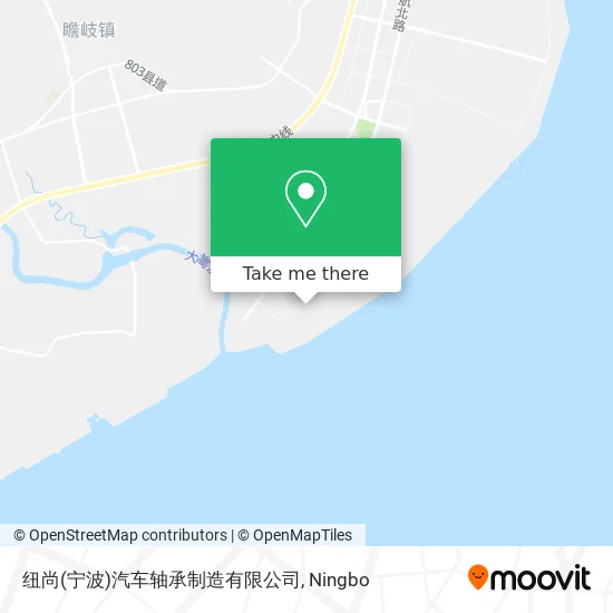 纽尚(宁波)汽车轴承制造有限公司 map