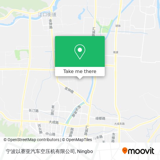 宁波以赛亚汽车空压机有限公司 map