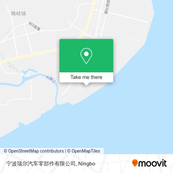 宁波瑞尔汽车零部件有限公司 map