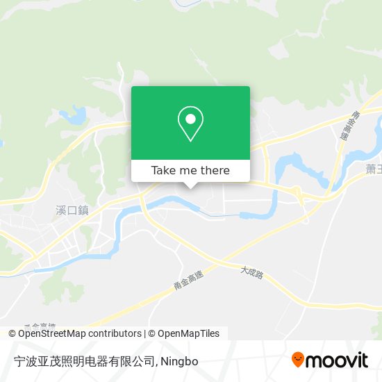 宁波亚茂照明电器有限公司 map