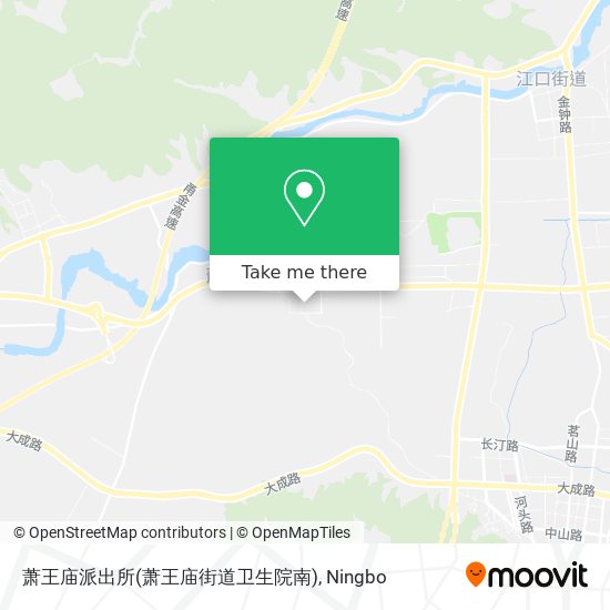 萧王庙派出所(萧王庙街道卫生院南) map