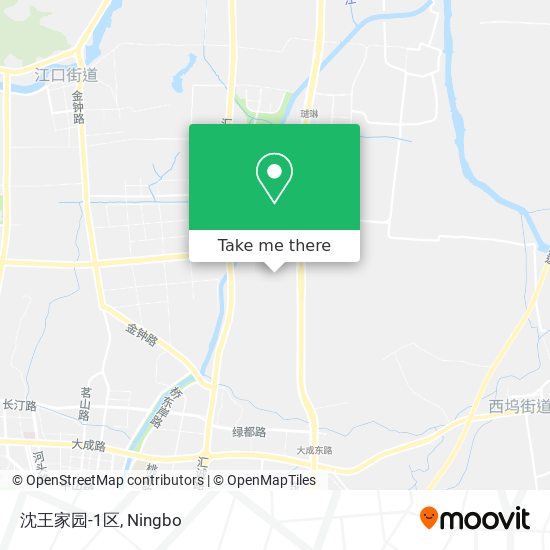 沈王家园-1区 map