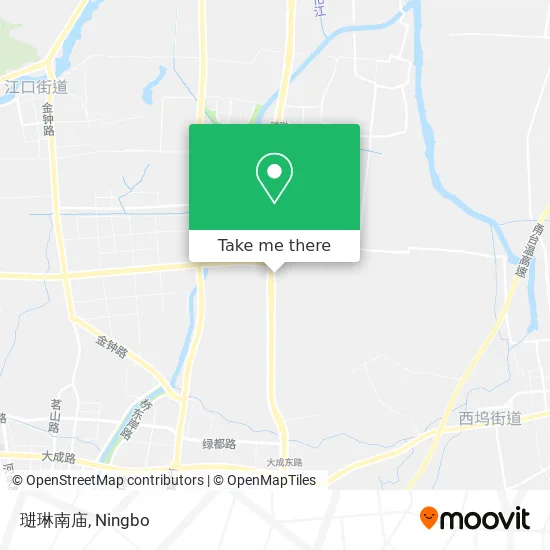 琎琳南庙 map