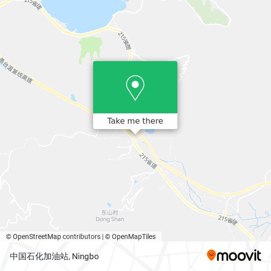 中国石化加油站 map