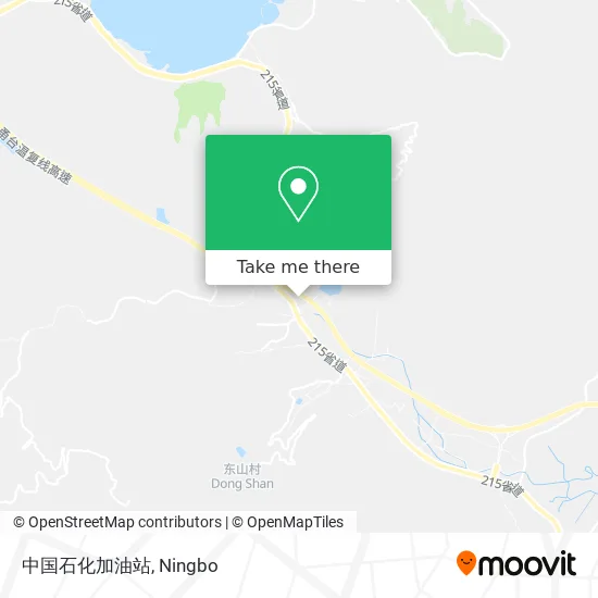 中国石化加油站 map