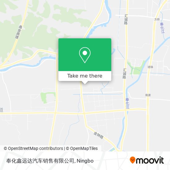 奉化鑫远达汽车销售有限公司 map
