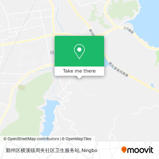 鄞州区横溪镇周夹社区卫生服务站 map