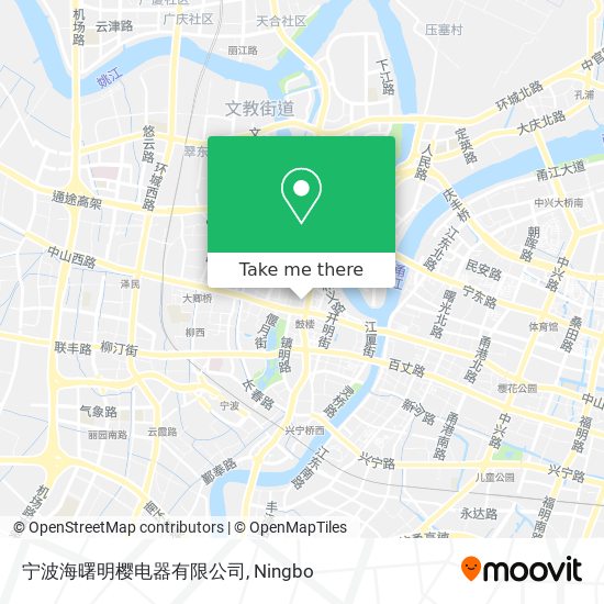 宁波海曙明樱电器有限公司 map