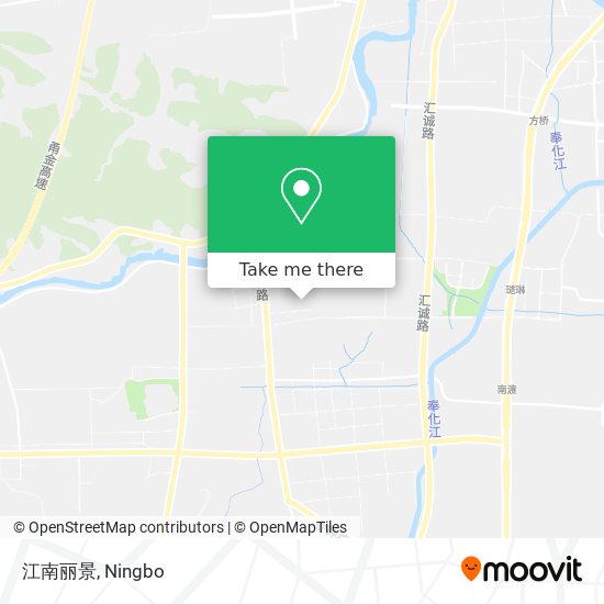 江南丽景 map