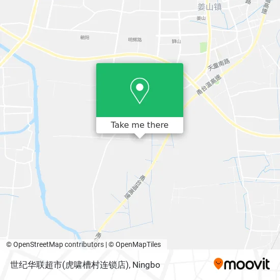 世纪华联超市(虎啸槽村连锁店) map