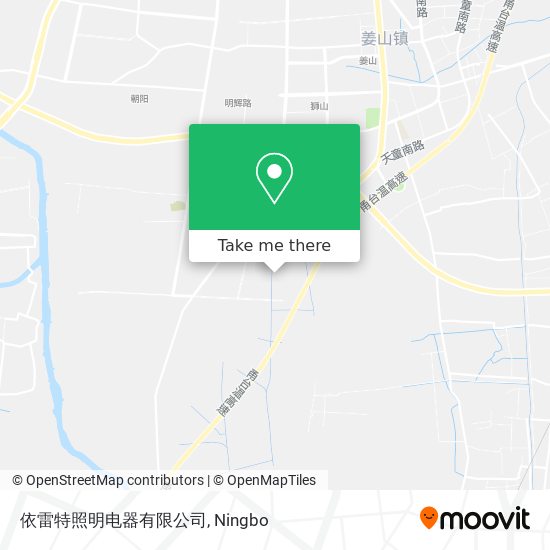 依雷特照明电器有限公司 map