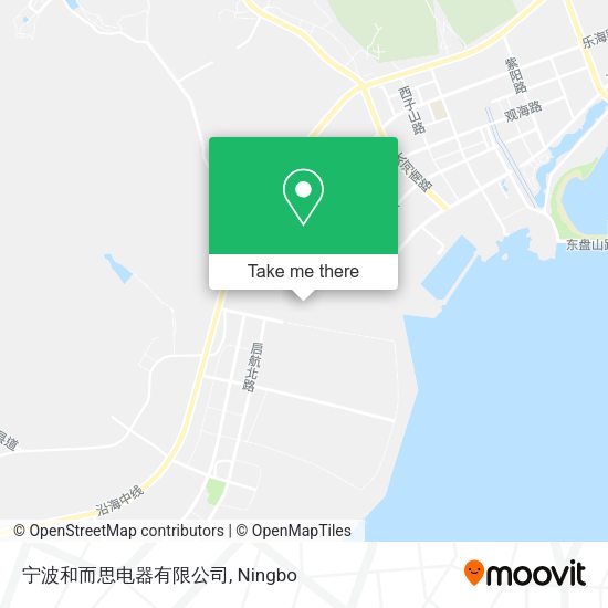 宁波和而思电器有限公司 map