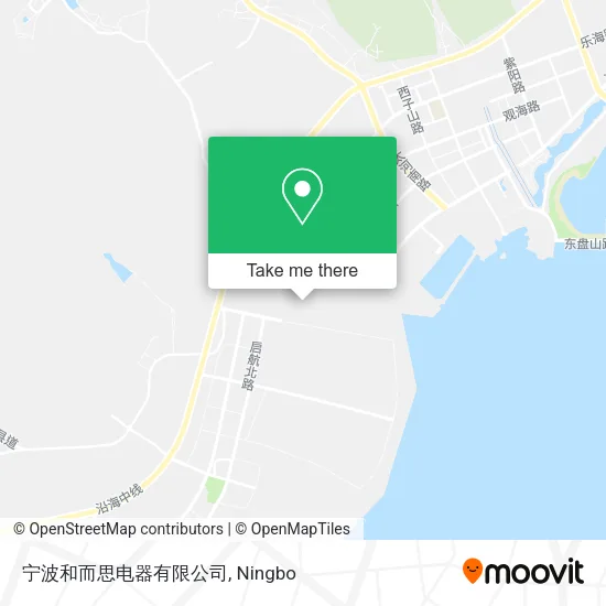 宁波和而思电器有限公司 map