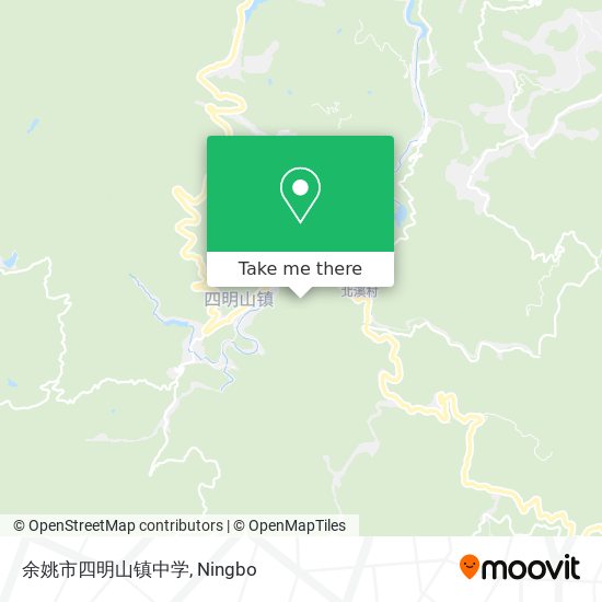 余姚市四明山镇中学 map