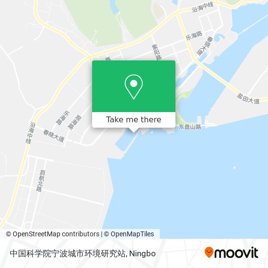 中国科学院宁波城市环境研究站 map