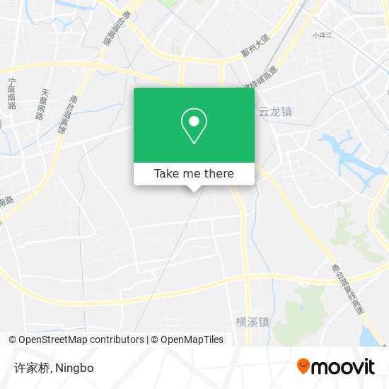 许家桥 map