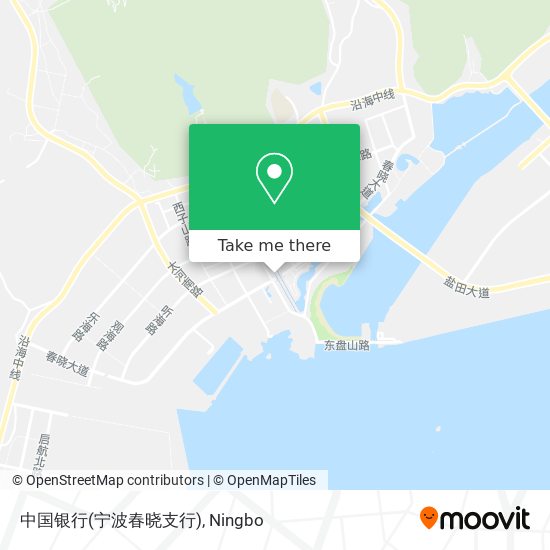 中国银行(宁波春晓支行) map