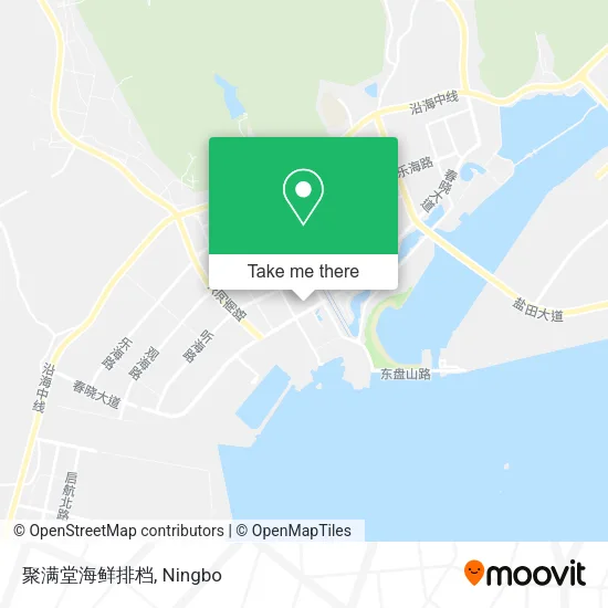 聚满堂海鲜排档 map