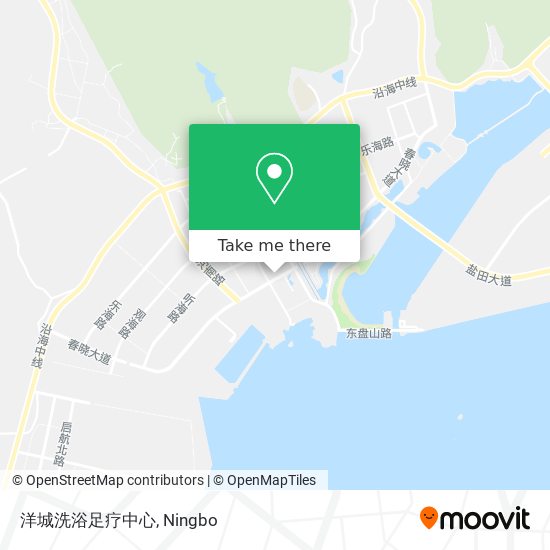 洋城洗浴足疗中心 map