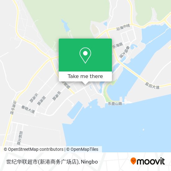 世纪华联超市(新港商务广场店) map