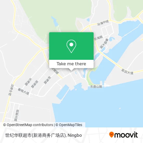 世纪华联超市(新港商务广场店) map