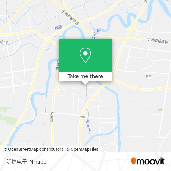 明煌电子 map