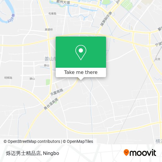 烁迈男士精品店 map